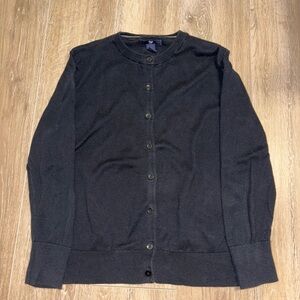 GAP Black Cardigan Sweater